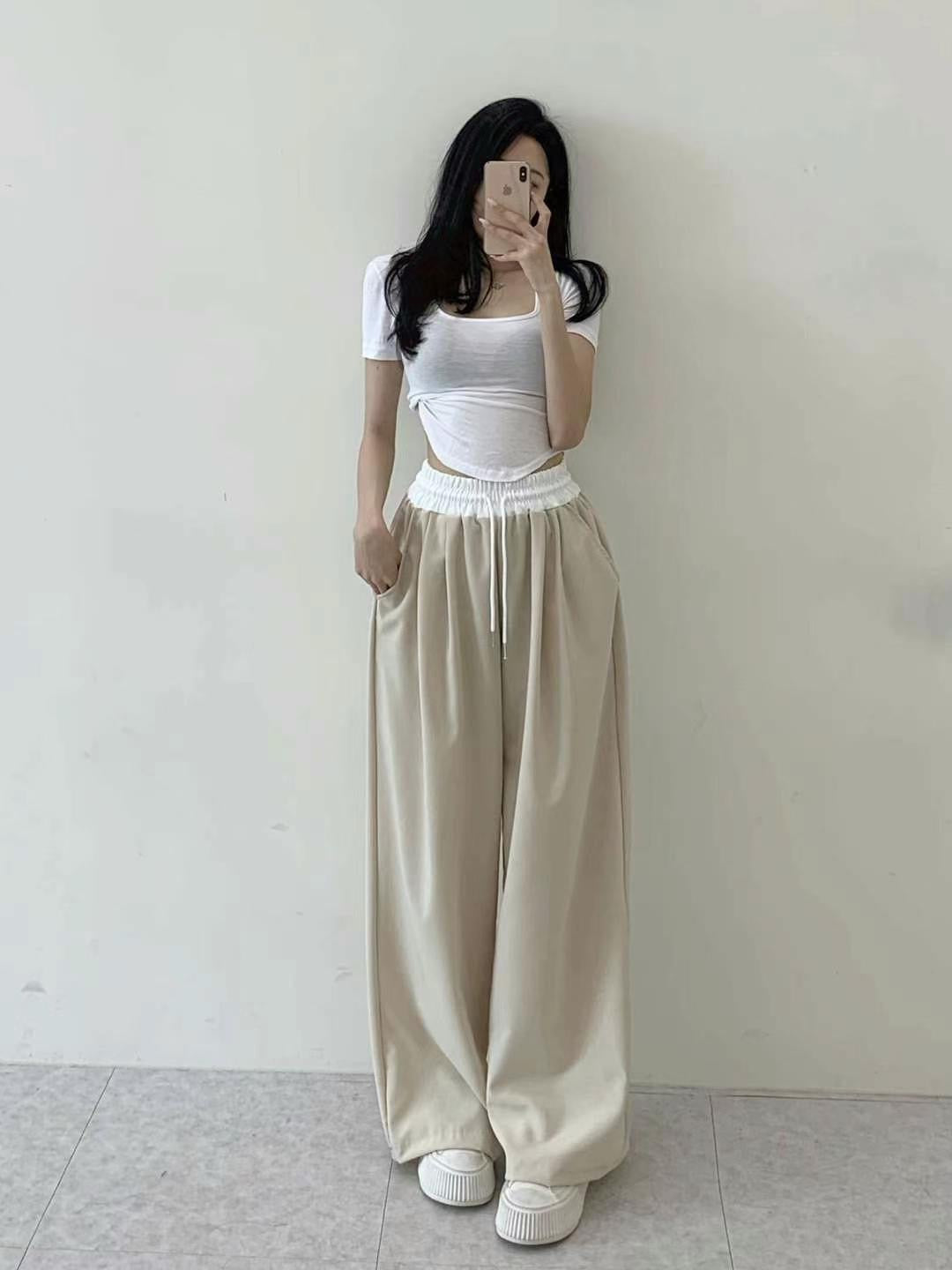 ［New-In］韓國直送｜神級顯高闊褲｜三色可選